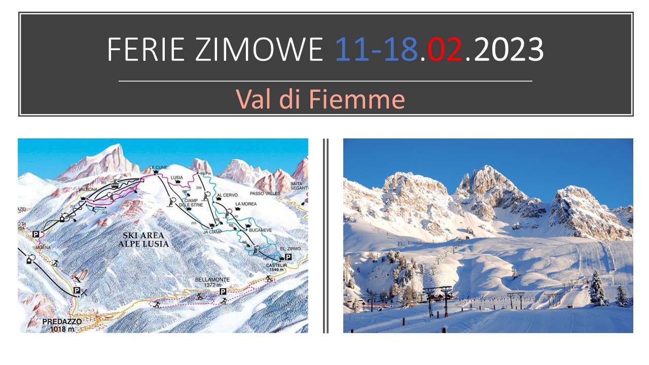 Ferie zimowe - Val di Fiemme